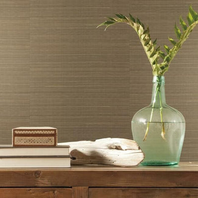 product image of Abaca Weave Wallpaper in Sand by Antonina Vella for York Wallcoverings 522