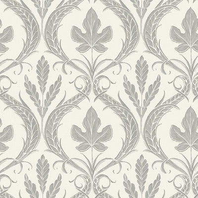 product image for Adirondack Damask Wallpaper in Grey/Beige from Damask Resource Library by York Wallcoverings 81
