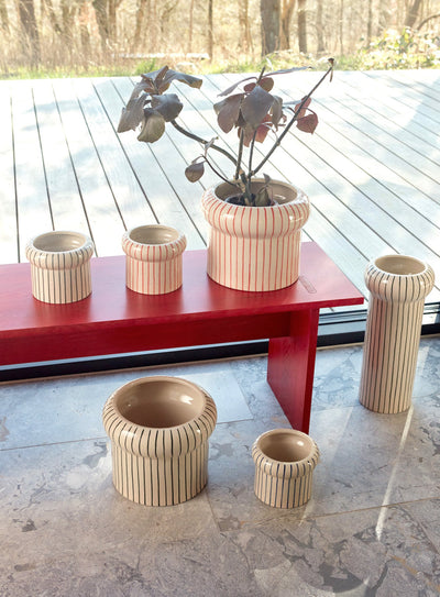 product image for aki pot small in cherry red 2 13