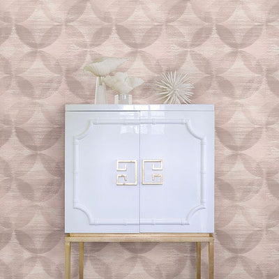 product image for Alchemy Geometric Wallpaper in Blush from the Celadon Collection by Brewster Home Fashions 91