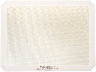product image of silicone placemat in white design by puebco 1 558