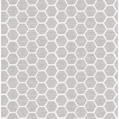 product image of Aura Honeycomb Wallpaper in Lavender from the Celadon Collection by Brewster Home Fashions 541