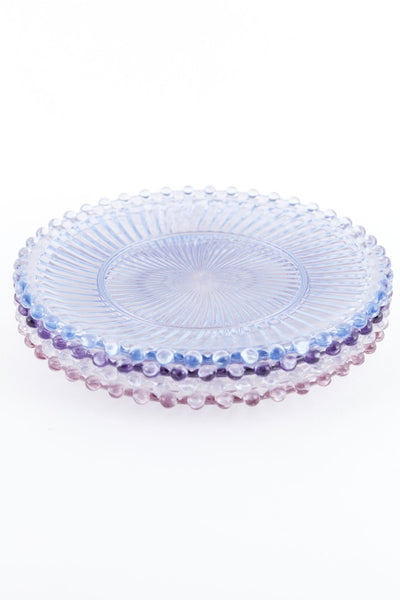 product image for aurora glass plate amethyst 2 7