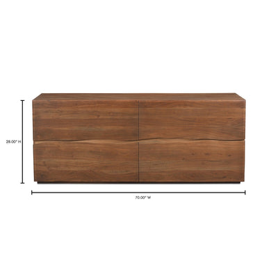 product image for Watson 4 Drawer Dresser Brown 14 54