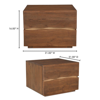 product image for Watson Nightstand Brown 14 86