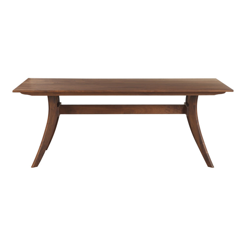 media image for Florence Rectangular Dining Table Small Walnut 2 245