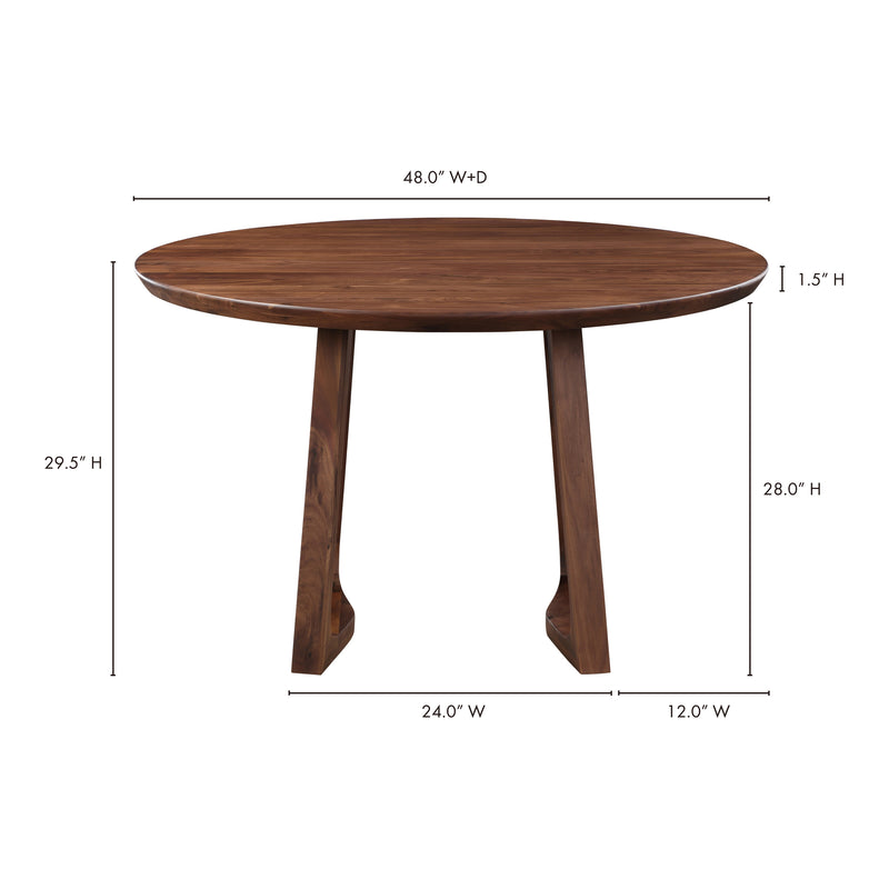 media image for silas round dining table oak by bd la mhc bc 1101 18 9 266