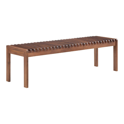 product image for rohe walnut bench natural by bd la mhc bc 1114 03 2 58