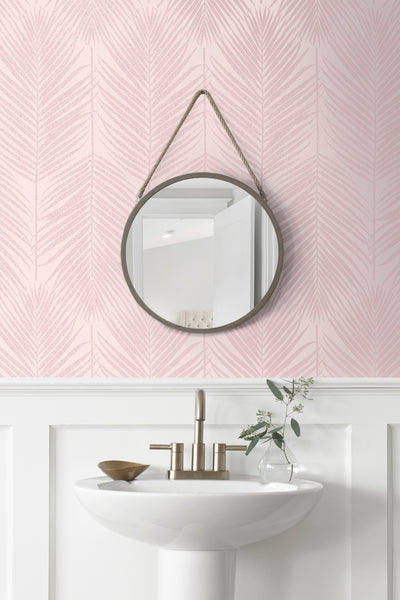 product image for Persei Palm Wallpaper in Blush 32