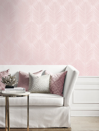 product image for Persei Palm Wallpaper in Blush 25