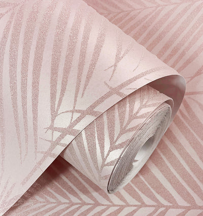 product image for Persei Palm Wallpaper in Blush 26