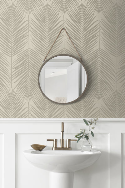 product image for Persei Palm Wallpaper in Champagne 75