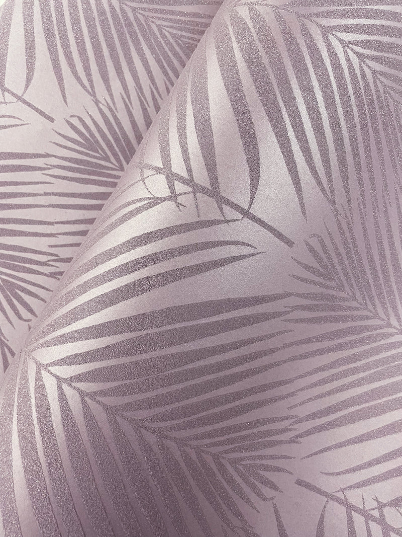 media image for Persei Palm Wallpaper in Lilac 254