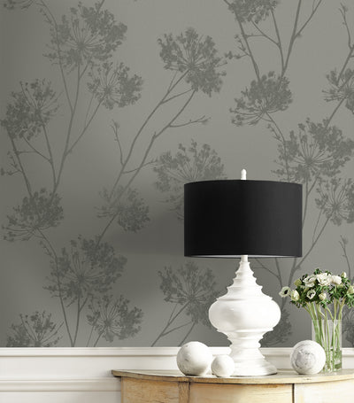 product image for Wild Grass Wallpaper in Zinc 86