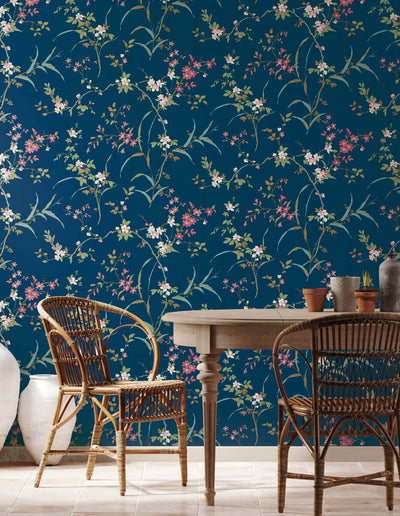 product image for Blossom Branches Wallpaper in Navy from the Blooms Second Edition 21