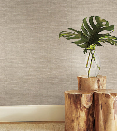 product image for Paper and Thread Weave Wallpaper in Cream from the Bohemian Luxe Collection by Antonina Vella 68