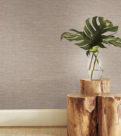 product image for Paper and Thread Weave Wallpaper in Beige from the Bohemian Luxe Collection by Antonina Vella 59