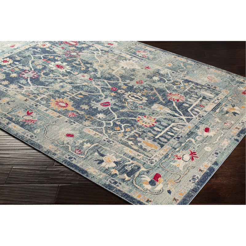 media image for Bohemian BOM-2305 Rug in Navy & Charcoal by Surya 215