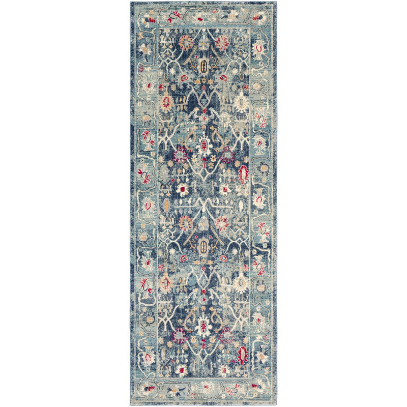 media image for Bohemian BOM-2305 Rug in Navy & Charcoal by Surya 237