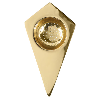 product image of Belgrano Tea Strainer in Solid Brass design by Sir/Madam 551