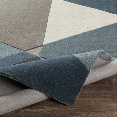 product image for Brooklyn BRO-2306 Hand Tufted Rug in Khaki & Bright Blue by Surya 20