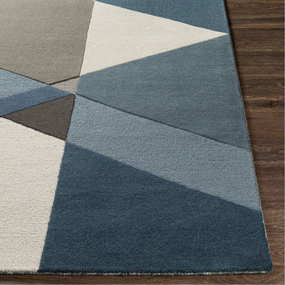 product image for Brooklyn BRO-2306 Hand Tufted Rug in Khaki & Bright Blue by Surya 66