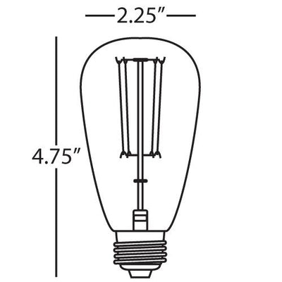 product image for 9 - 40W Historical Bulbs by Robert Abbey 28