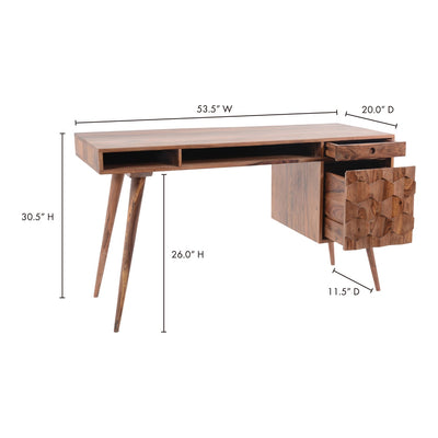 product image for O2 Desk Brown 11 12