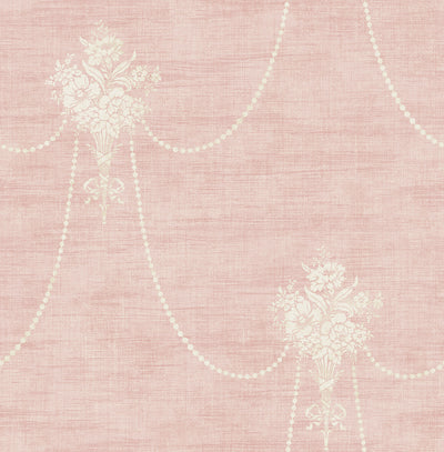 product image of beaded bouquet wallpaper in blush from the vintage home 2 collection by wallquest 1 523