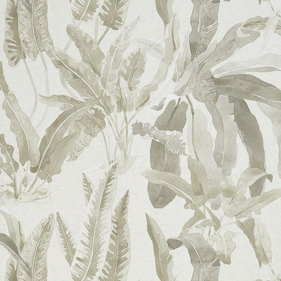 product image of Benmore Wallpaper in Grey and Ivory from the Ashdown Collection by Nina Campbell for Osborne & Little 587