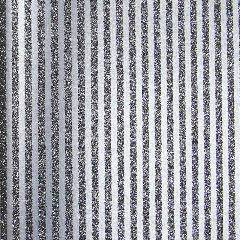media image for Black Glitter Stripes Wallpaper by Julian Scott Designs 280
