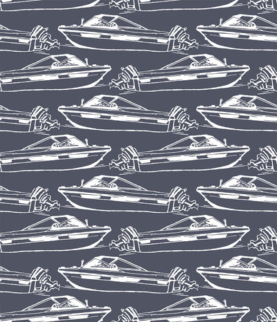 product image for Boating Wallpaper in Pebble design by Aimee Wilder 59