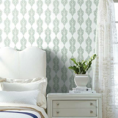 product image of Broadsands Botanica Wallpaper in Mint from the Water's Edge Collection by York Wallcoverings 539