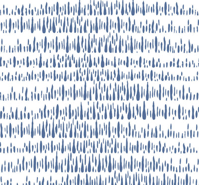 product image of Brush Marks Wallpaper in Navy and White from the Living With Art Collection by Seabrook Wallcoverings 517