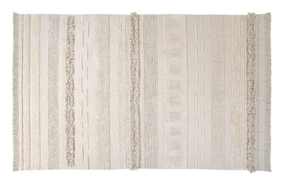 product image of air washable rug in natural in multiple sizes design by lorena canals 1 580