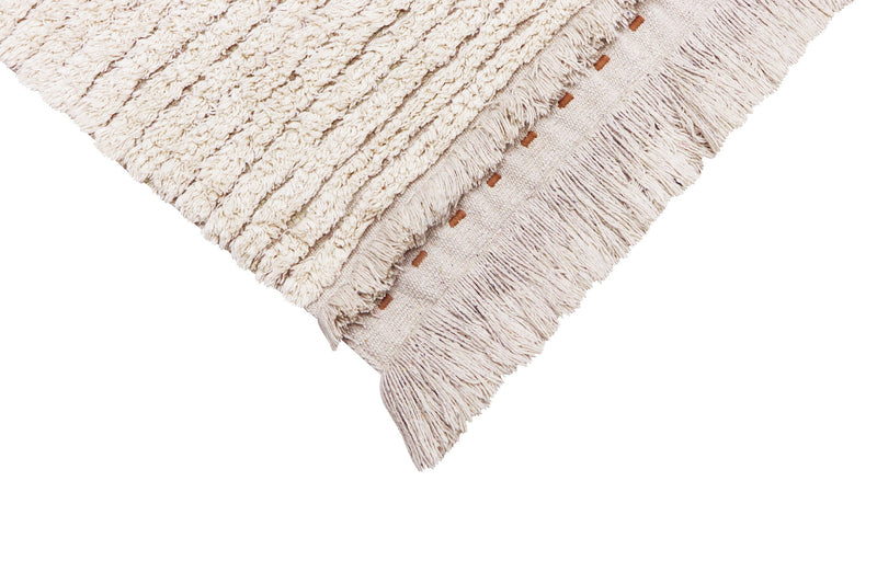 media image for reversible duetto sage washable rug by lorena canals c duet sge l 10 27