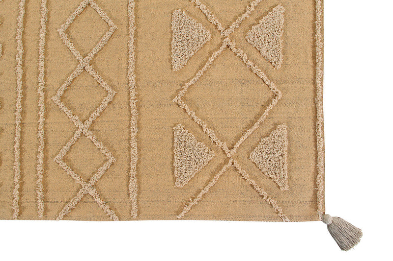 media image for tribu honey washable rug by lorena canals c tribu hny m 9 244