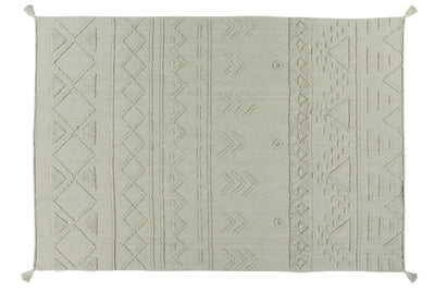 product image for tribu olive washable rug by lorena canals c tribu olv m 13 84