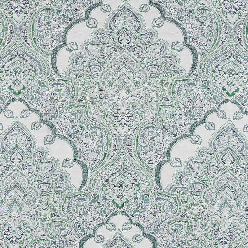 media image for Sample Cameo Fabric in Blue/Green 292