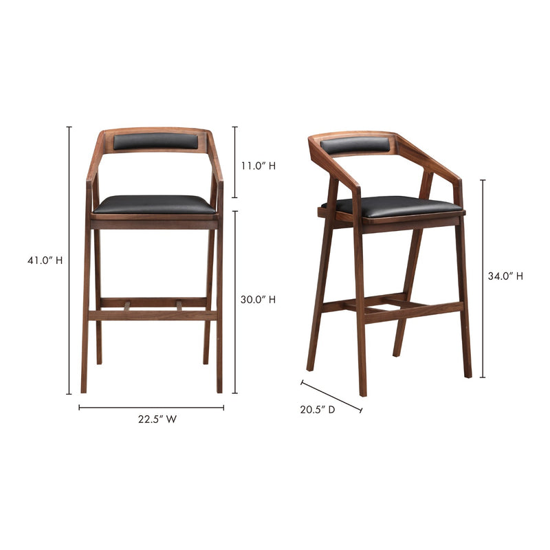 media image for Padma Barstool Black 5 278