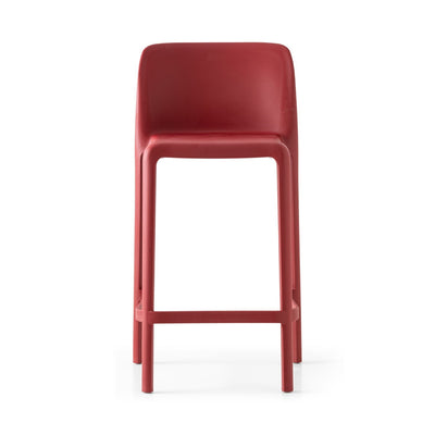 product image for bayo oxide red polypropylene counter stool by connubia cb198400003l0000000000a 2 6