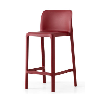 product image for bayo oxide red polypropylene counter stool by connubia cb198400003l0000000000a 1 80