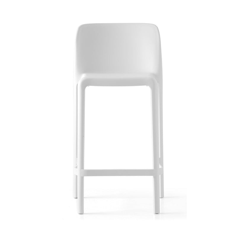 media image for bayo optic white polypropylene counter stool by connubia cb19840000940000000000a 2 292