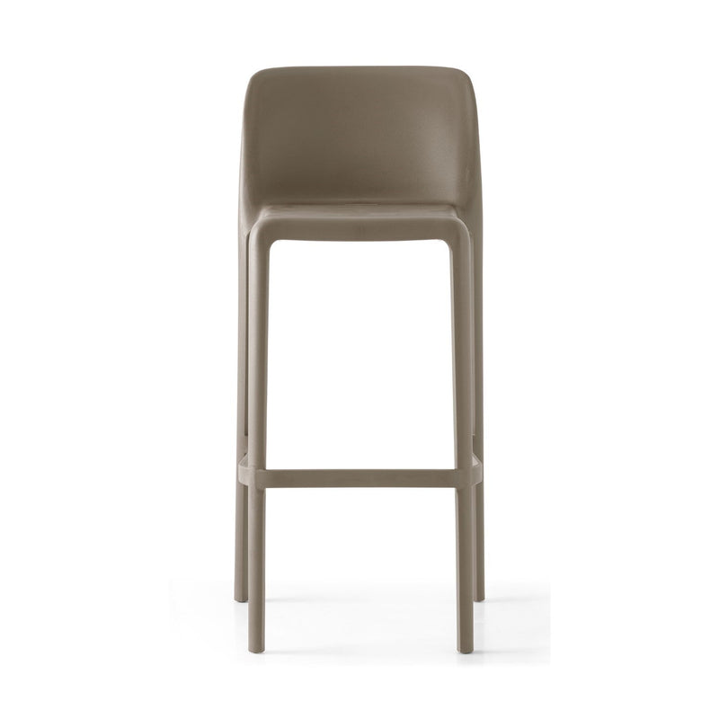 media image for bayo taupe polypropylene bar stool by connubia cb19850009000000000000a 2 277