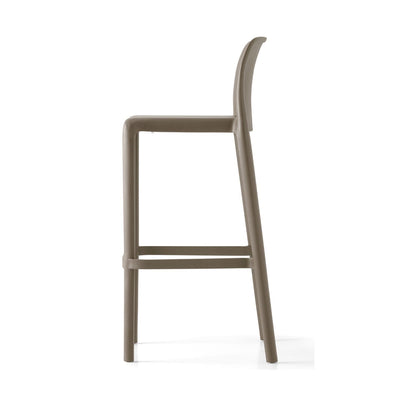 product image for bayo taupe polypropylene bar stool by connubia cb19850009000000000000a 3 91