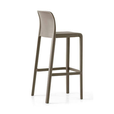 product image for bayo taupe polypropylene bar stool by connubia cb19850009000000000000a 4 26