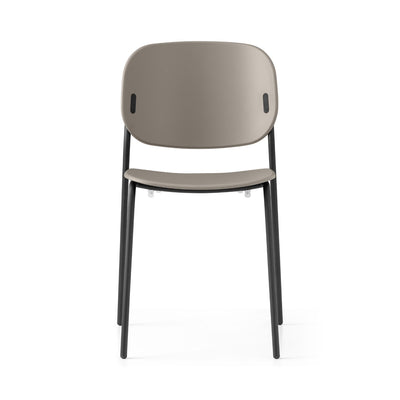 product image for yo black metal chair by connubia cb1986000015skq00000000 18 84