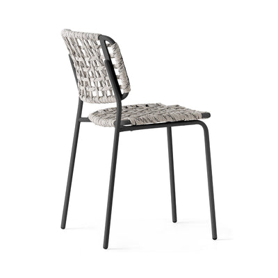 product image for yo matt black metal chair by connubia cb198603001501500000000 8 92