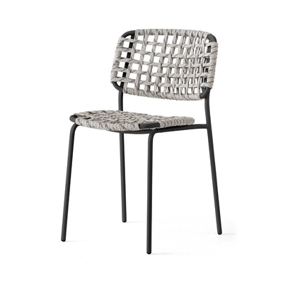 product image for yo matt black metal chair by connubia cb198603001501500000000 5 0
