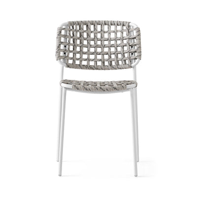 product image for yo matt optic white metal chair by connubia cb198603009401500000000 6 38